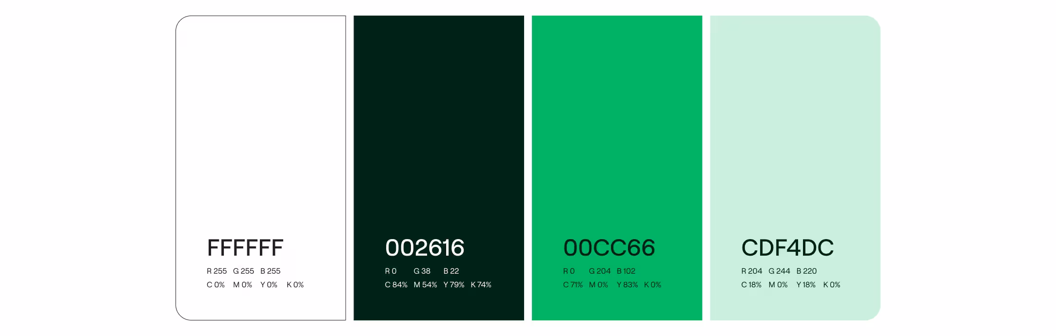 Pasture Biosciences color palette: white, dark green, primary green, and mint.